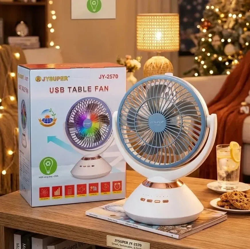 Jysuper 2570 fan (Jysuper JY2570 USB Table Fan)